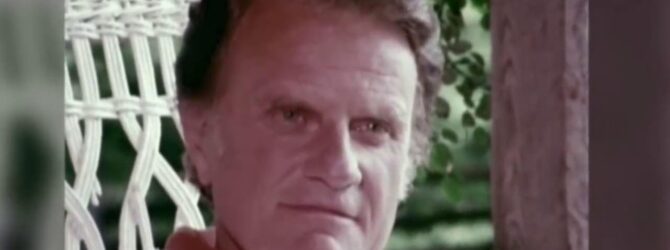 Wonderful interview with Billy Graham at his home in Montreat…