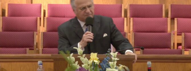 “Departing From the lord” Pastor D. R. Shortridge
