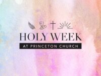 Holy Week 2020 Announcement