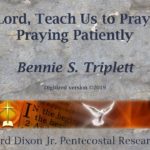 Triplett on Prayer 10