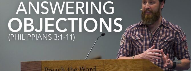 This topic is central to the Gospel of Christ! Justification…