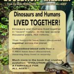 DINOSAURS and HUMANS… (Evolution Crusher) Evolutionists claim that dinosaurs are…