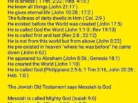 JESUS IS GOD, DEAL WITH IT! Jesus is God and…