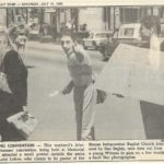 So what would make a Baptist preacher go out and…