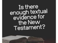 Compared to other ancient documents, the New Testament has far…