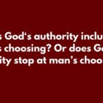 God‘s authority is central to any thoughtful discussion about the…