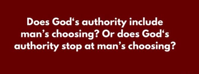 God‘s authority is central to any thoughtful discussion about the…