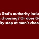 God‘s authority is central to any thoughtful discussion about the…