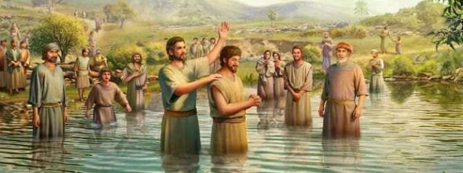 The Controversy Between Baptism and Born-Again Biblically, to be born…