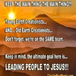 FELLOW BELIEVERS… Keep in mind, the ultimate goal here is…