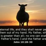 Theological question on FB: “Do we lose salvation with every…