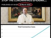 Proves two things: 1. The Pope Doesn’t know God’s will…