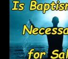 Baptismal regeneration is the belief that baptism is part of…