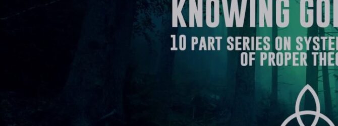 Great sermon series on knowing God. ??