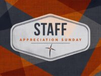 Staff Appreciation Sunday