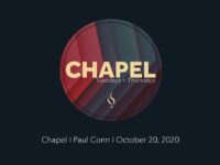 Chapel with Paul Conn