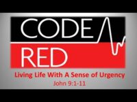 Code Red – Living Life with a Sense of Urgency