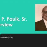Interview of Earl Paulk Sr. by Dan Tomberlin