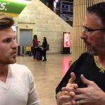 Meeting with the representative of TBN Russia in Israel.