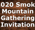 2020 Smoky Mountain Gathering Invitation