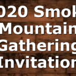 2020 Smoky Mountain Gathering Invitation
