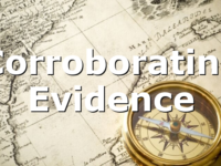 Corroborating Evidence