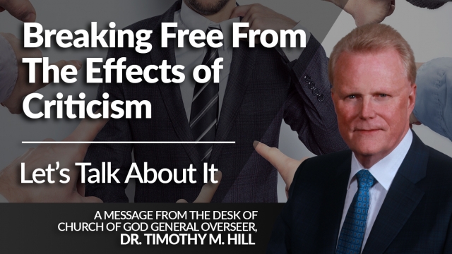 Breaking Free from the Effects of Criticism