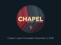 Chapel with Justin Grunewald