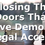 Closing The Doors That Give Demons Legal Access