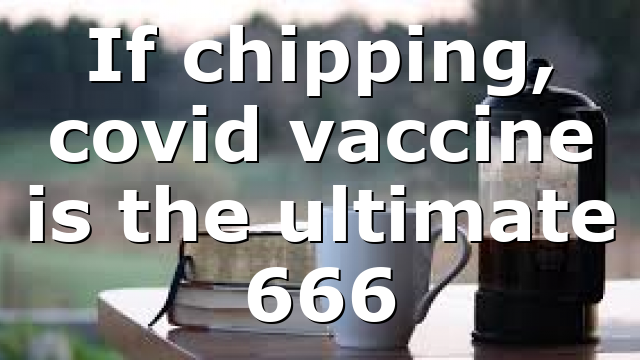 If chipping, covid vaccine is the ultimate 666
