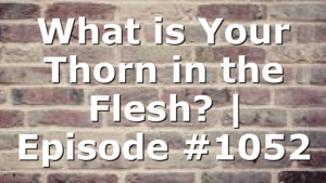 What is Your Thorn in the Flesh? | Episode #1052