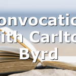 Convocation with Carlton Byrd