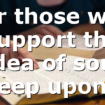 For those who support the idea of soul sleep upon…