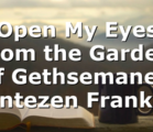 Open My Eyes from the Garden of Gethsemane | Jentezen Franklin