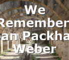 We Remember, Joan Packham Weber