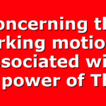 Concerning the jerking motions associated with the power of The…