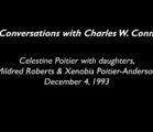 Black History Month—Charles W. Conn Interviews Celestine Poitier, Mildred Roberts & Xenobia Anderson