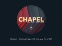 Chapel with Jordan Easley