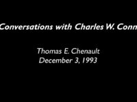 Conversations with Charles W. Conn: Thomas E. Chenault