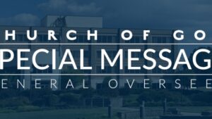 Dr. Timothy M. Hill, General Overseer, Encourages Voting