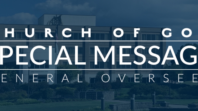 Dr. Timothy M. Hill, General Overseer, Encourages Voting