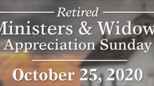Reformation Sunday Offering for Retired Ministers and Widows