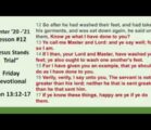 Sunday School Daily Bible Readings February 20th