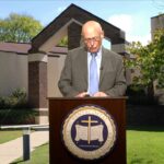 Dr. French Arrington Congratulates Dixon Pentecostal Research Center