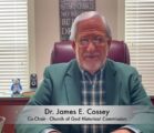 Dr. James E. Cossey Congratulates Dixon Pentecostal Research Center