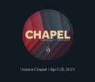 Honors Chapel