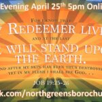 Sunday Evening April 25th