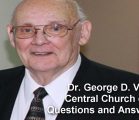 Dr  George D  Voorhis Questions and Answers 1