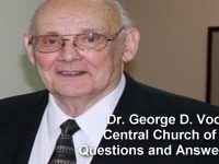 Dr George D Voorhis Questions and Answers 3