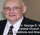 Dr George D Voorhis Questions and Answers 2